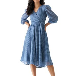 AASK Women Fancy Plain & Solid Designer Dress for Women